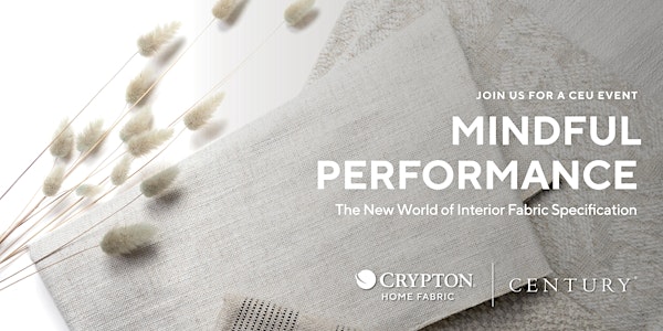 Mindful Performance: The New World of Interior Fabric Specification