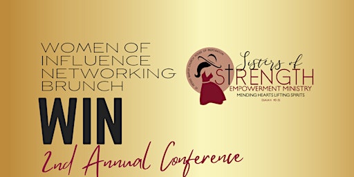 Imagem principal do evento S.O.S. Women Of Influence Networking Brunch (WIN)
