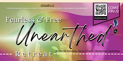 Imagem principal do evento UNEARTHED "FEARLESS & FREE" WOMEN'S RETREAT