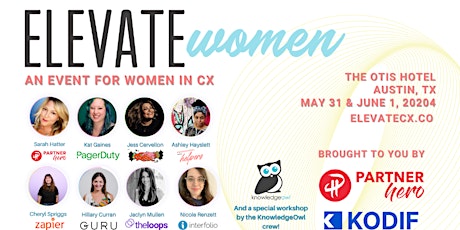 ElevateWomen 2024: An Event for Women in CX