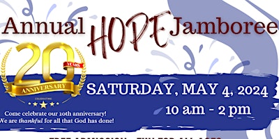 Imagem principal do evento 2024 Annual HOPE Jamboree