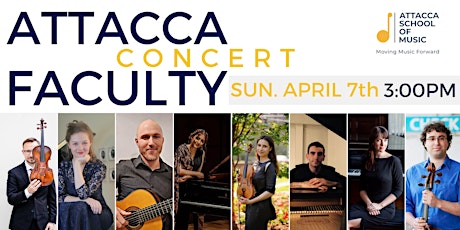 Attacca Faculty Concert (3:00pm)