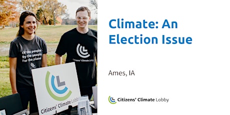 Climate: an Election Issue
