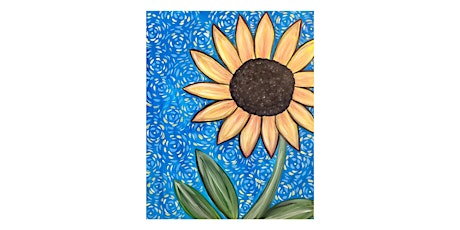 Imagem principal do evento Elsa’s On The Border - Sunflower - Paint Party