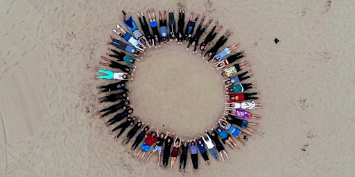 Immagine principale di Earth Day Beach Clean Up, Meditation & Paddle Out 