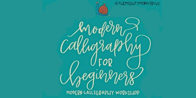 Primaire afbeelding van Modern calligraphy for beginners