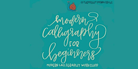 Modern calligraphy for beginners