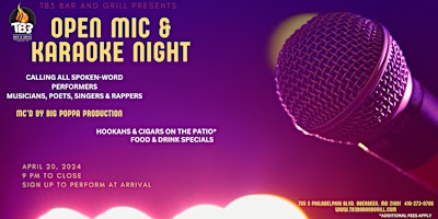 Open Mic & Karaoke Night primary image