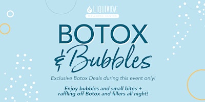 Immagine principale di BOTOX & BUBBLES EVENT 