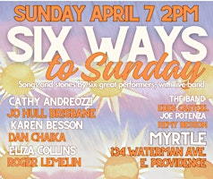 Hauptbild für SIX WAYS TO SUNDAY: Six singers with incredible stories to share