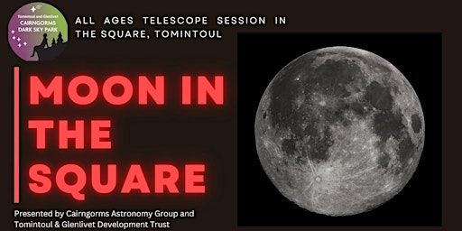 Image principale de Moon in the Square Telescope Session
