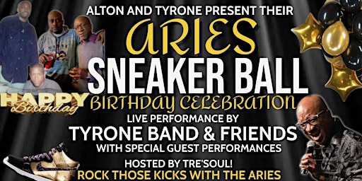 Primaire afbeelding van Aries Sneaker Bash with Alton and Tyrone