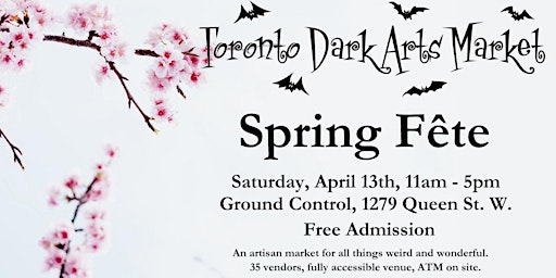Imagem principal de Toronto Dark Arts Market - Spring Fête