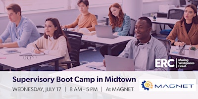 Imagem principal de Supervisory Boot Camp in Midtown Cleveland at MAGNET - 7/17/24