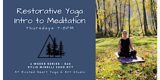 Imagen principal de May Restorative Yoga & Mindfulness Series with Kylie Minelli