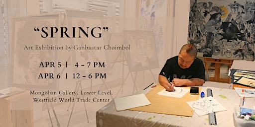 Primaire afbeelding van "Spring" Art Exhibition by Ganbaatar Choimbol