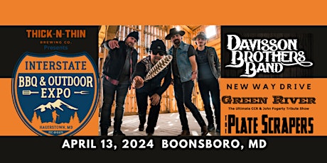 Interstate BBQ & Outdoor Expo Featuring The Davisson Brothers Band primary image