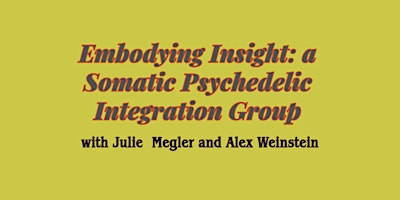 Embodying Insight: a Somatic Psychedelic Integration Group primary image
