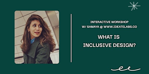 Imagem principal do evento What is Inclusive Design?