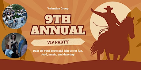 9th Annual Valentine VIP party! Giddy Up!