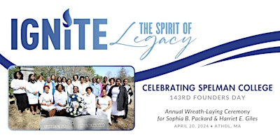 Immagine principale di Spelman College 143rd Founders Day Wreath Laying Ceremony & Luncheon 