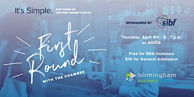 Imagen principal de First Round: BBA's  Chamber Networking Event