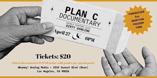 Immagine principale di Plan C Documentary Fundraiser Screening 