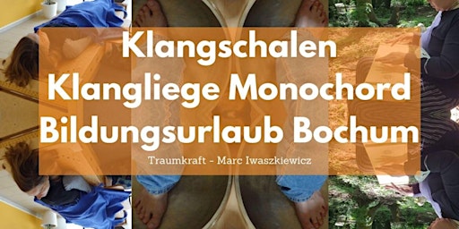 Immagine principale di Bildungsurlaub Auszeit mit Klangschalen, Klangliege und Monochord 