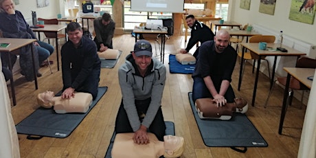 Emergency First Aid at Work, EFAW, 1 day training event. Market Drayton.