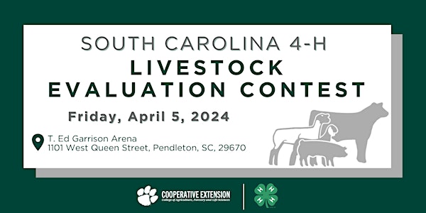 2024 South Carolina 4-H Livestock Evaluation Contest