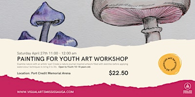 Primaire afbeelding van Art Workshop for Kids with Visual Arts Mississauga