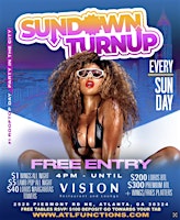 Image principale de Sunday Funday Rooftop Day Party  @ Vision ATL