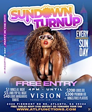 Sunday Funday Rooftop Day Party  @ Vision ATL ❤