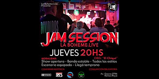 Imagem principal do evento JAM SESSION - ZAPADA - ORGANIZA EL CHIQUI