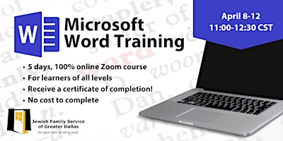 Imagem principal de Microsoft Word Training