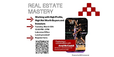 Real Estate Mastery: Working With High Profile Buyers and Sellers primary image