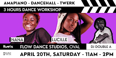 Amapiano x Dancehall x RnB Twerk Dance Workshop in London with live DJ primary image