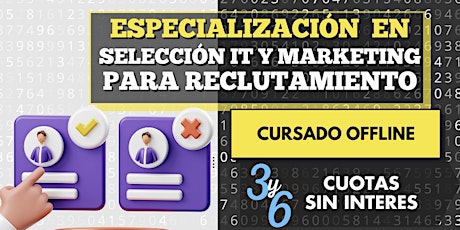 Curso de Selección IT y marketing para reclutamiento - virtual