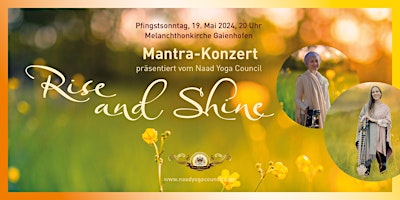 Immagine principale di Mantra-Konzert ⦁ Rise and Shine 