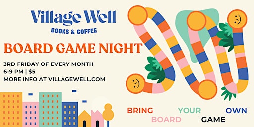 Imagem principal do evento Village Well Board Game Night