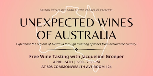 Image principale de Unexpected Wines of Australia