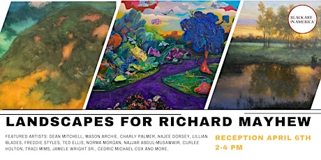 Opening Reception:  Landscapes for Richard Mayhew