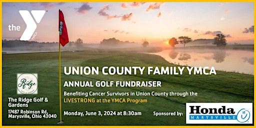 Primaire afbeelding van Union County Family YMCA - 2024 Annual Golf Fundraiser