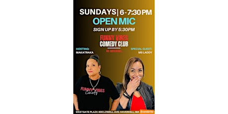 Open Mic Nights - Funny Vibes Comedy Club
