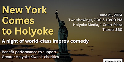 Imagem principal de New York Comes to Holyoke: A Night of World-Class Improv Comedy