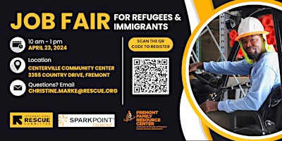 Imagem principal do evento IRC Job Fair for Work Authorized Immigrants