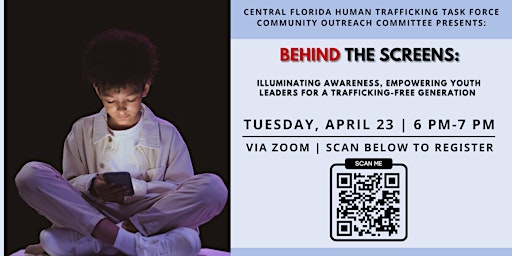 BEHIND THE SCREENS: Illuminating Awareness, Empowering Youth Leaders primary image