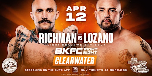 Primaire afbeelding van BKFC Fight Night: Clearwater