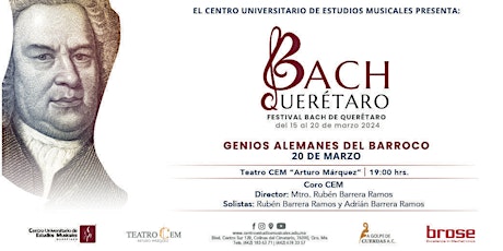 Imagen principal de Festival Bach "Genios Alemanes del Barroco"