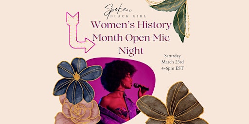 Women's History Month Open Mic primary image